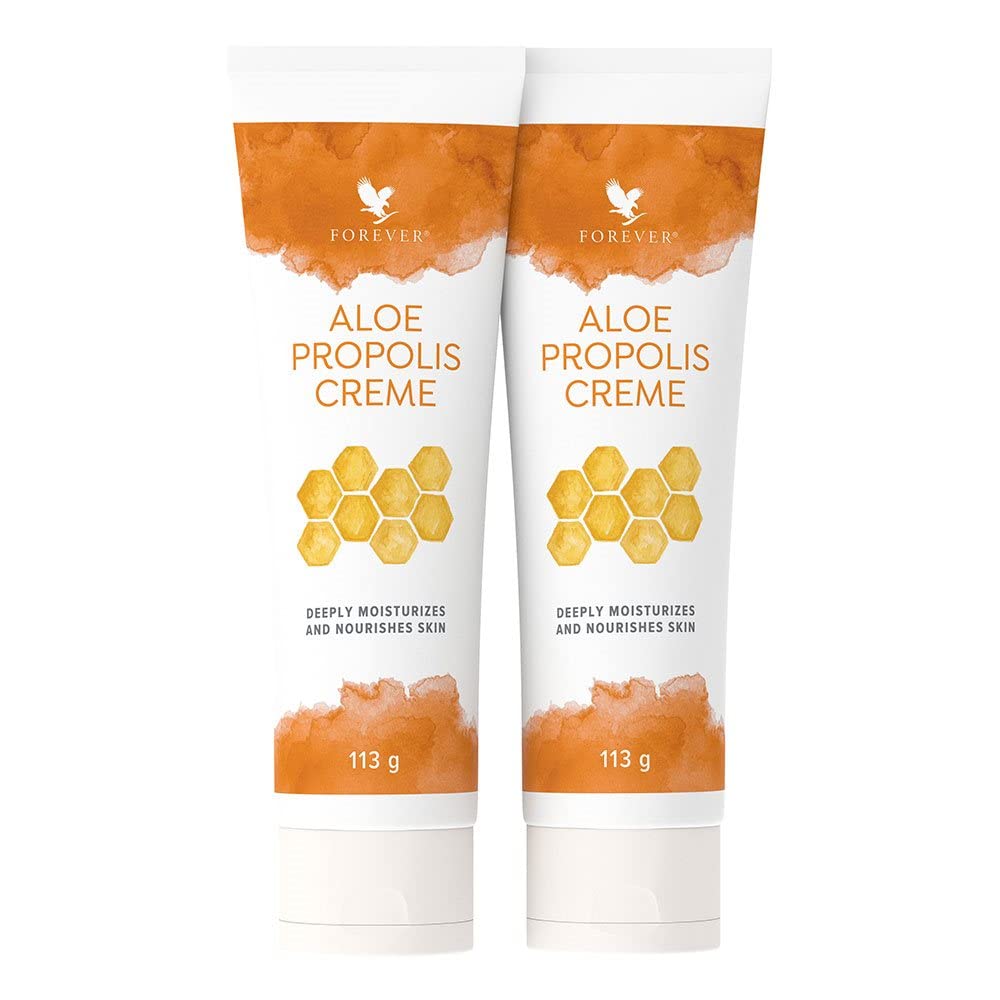 Forever Aloe Propolis Creme, 74% Aloe Vera (2 x 113 g)