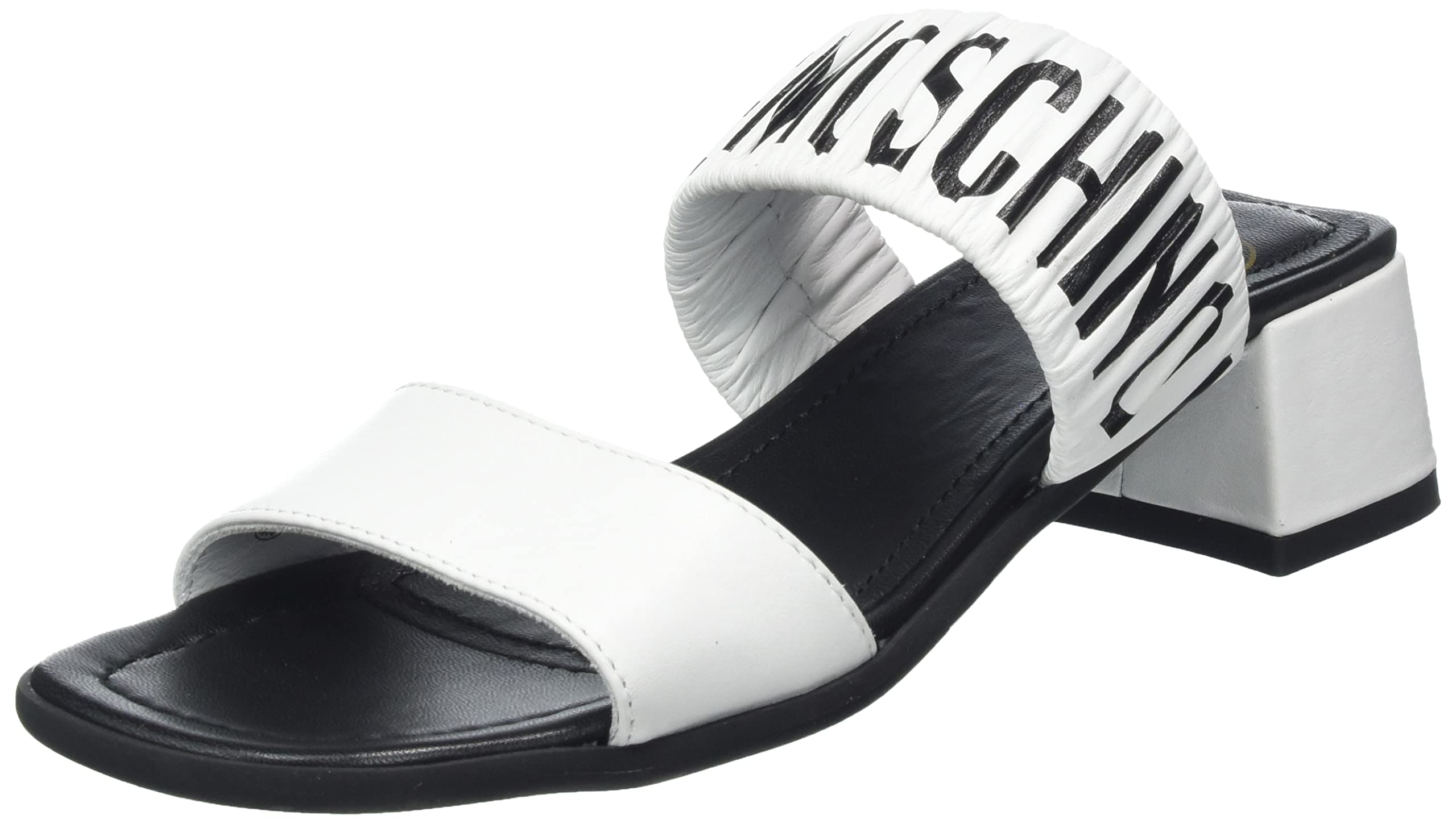 Love Moschino Damen Ja28374g0gie0100 Mule, Weiß, 39 EU