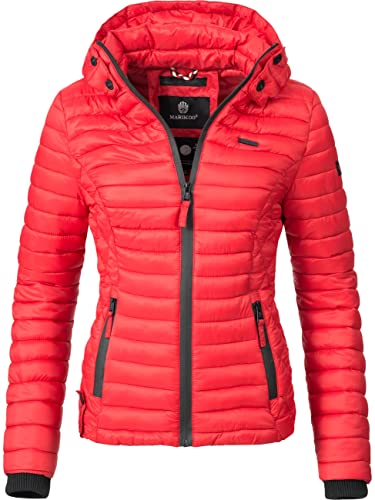 Marikoo Damen Übergangs-Jacke Steppjacke Samtpfote Cinnamon Gr. L