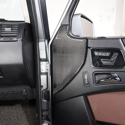 Interieurleisten Für Benz Für G Klasse Für W463 2013-2018 Weiche Carbon Fiber Interior Center Konsole Air Vent Abdeckung Trim Zubehör Innenausstattung(E)