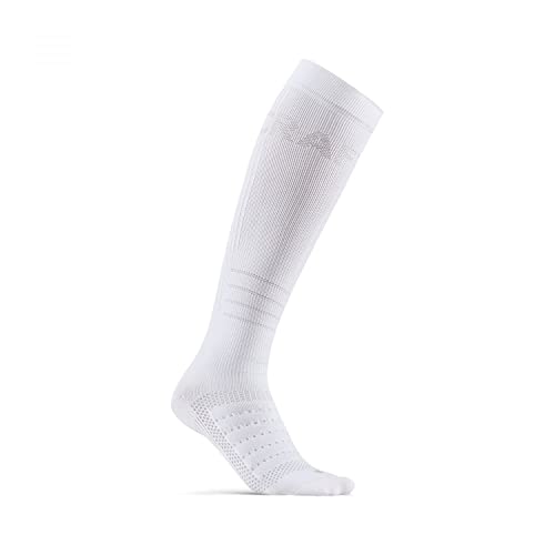 Craft Unisex Erwachsene ADV Dry Compression Sock Kompressionssocken Weiß 34-36