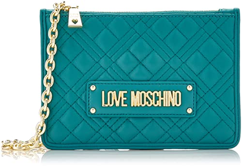 Love Moschino Damen Jc4317pp0fla0850 Umhängetasche, grün, Einheitsgröße