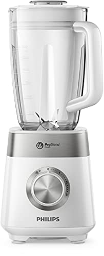 Philips 5000 Series HR2224/00 Standmixer, 2 l, 800 W, Weiß