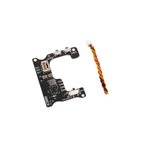 LSFWJP for GEPRC Naked Case mit BEC Board for GoPro for Hero 8 Full Camera Crown HD Crocodile Baby 4 for CineLog25 for Rocket FPV Cinewhoop Drohnen (Color : BEC Board)