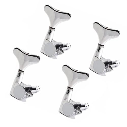 Strings Tuning Pegs Mechaniken Für Gitarre 4R Stimmwirbel für E-Bass, Stimmnadeln, Stimmschlüssel, verchromte Gitarrenteile