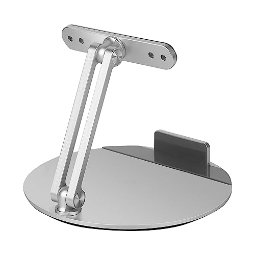 AYPOHU Aluminium Desktop Ständer 15 15 Stand Neigungsverstellbarer Faltbarer Ständer Drehbarer Basis