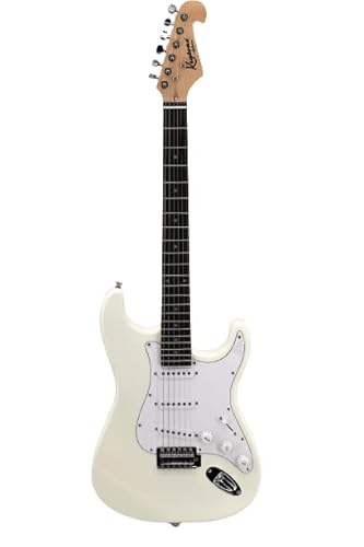 Keytone E-Gitarre Basic GST-111 Vintage White E Gitarre weiß