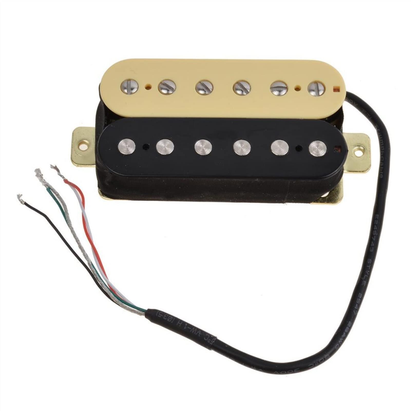 ZENGXUE Einstellbare E-Gitarren-Pickup Humbucker Doppelspule Humbucker Pickup Kit Guitar-Teile Zubehör Humbucker Tonabnehmer Set