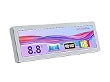 Waveshare 8.8inch IPS Side Control Panel, 480×1920 Resolution HDMI Display Monitor, HiFi Speaker, No Touch 170° Viewing Angle Supports All Versions of Raspberry Pi Jetson Nano PC Zoll Mini Bildschirm