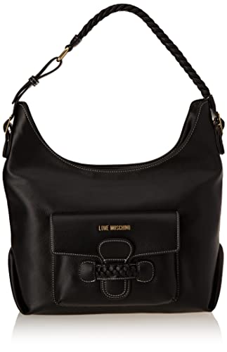 Love Moschino Damen Jc4222pp0gkj000 Schultertasche, Schwarz