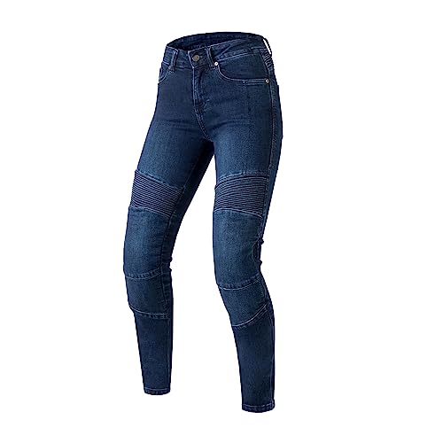 Ozone Agness II Lady Motorrad Jeans für Frauen für lässige Verwendung dauerhafte Materialien Slim Fit Knie Protectoren Dupont Kevlar Innere Flexible Einsätze