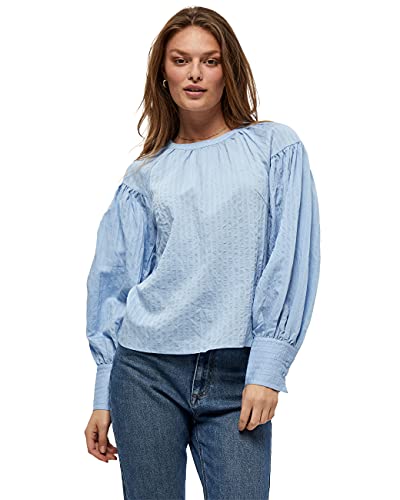 Peppercorn ,Women's ,Catinka Blouse, 1044 DUSK BLUE ,XS