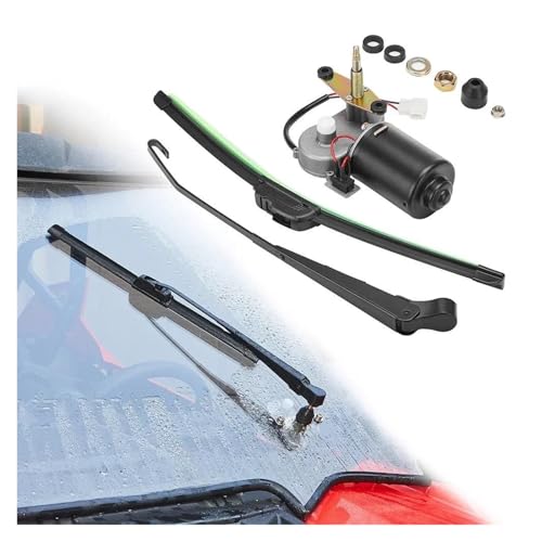 Wischermotor Wischermotoren 12V Für Kawasaki Für Mule Für Teyrx Universal Fit Elektrische Fenster Scheibenwischer Motor Kit