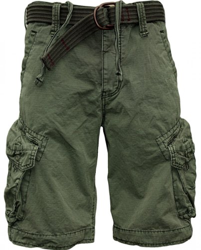 JET LAG Cargo Shorts Take Off 3, Farbe:Oliv;Größe:W42