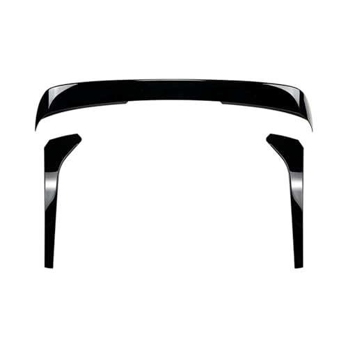 Auto Heckspoiler Für VW Für Tiguan Für MK2 2017-2023 Auto Schwanz Flügel Feste Wind Spoiler Hinten Seite Flügel Auto Heckspoiler Flügellippe(3pcs Black)