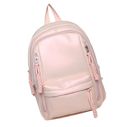 Trendiger Unisex Rucksack Aus Weichem PU Leder Für Den Täglichen Gebrauch Großer Stauraum College Büchertasche Praktischer Laptop Reise Tagesrucksack