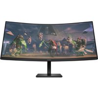 OMEN by HP 34c - LED-Monitor - Gaming - gebogen - 86.4 cm (34) - 3440 x 1440 WQHD @ 165 Hz - VA - 400 cd/m² - 3000:1 - HDR400 - 1 ms - 2xHDMI, DisplayPort - Lautsprecher [Energieklasse G] (780K8E9#ABB)