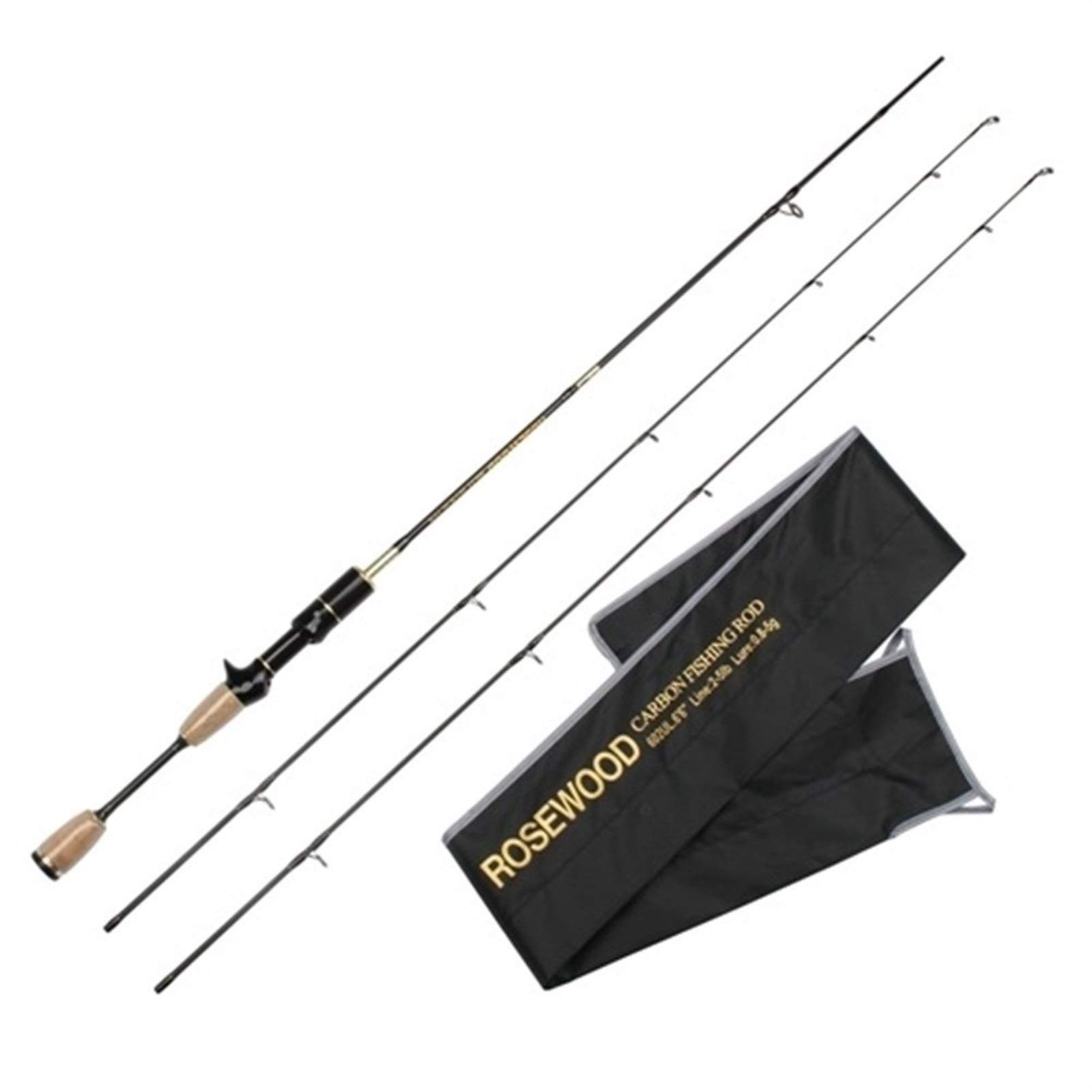 Hand Pole Angelrute Spinnrute 1.8m 0.8-5g Köder Gewicht Ultra Light Rod 2-5LB Linie Gewicht Ultra Light Angelruten(Casting Rod)