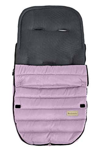 Altabebe AL2400M-06 Übergangsfußsack Microfaser mit 3D Abstandsgewebe, Pirouette, rosa