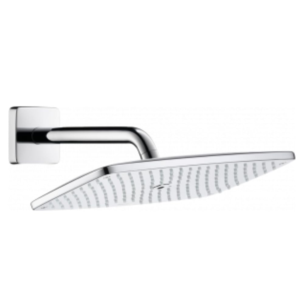 hansgrohe Raindance E 360 Air Duschkopf, Kopfbrause für Wandmontage, Chrom, 1 Strahlart