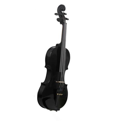 Standard Violine 4/4 3/4 1/2 1/8 Akustische Violine(1/8Black)