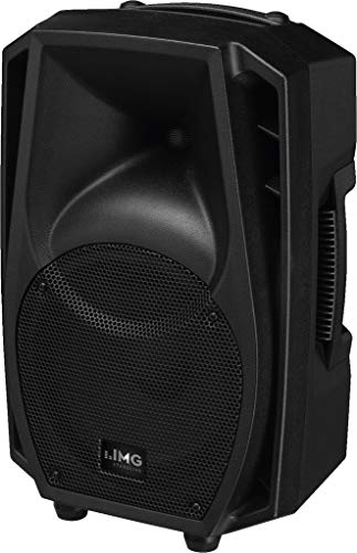 IMG STAGELINE WAVE-08P Passive Fullrange-Lautsprecherbox, 200 W, 8 Ω in Schwarz