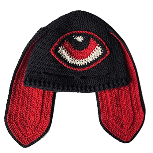 WELLDOER Tägliche Strickmützen Schöne Warme Wintermützen Tierohren Halloween Kopfbedeckung Erwachsene Teenager