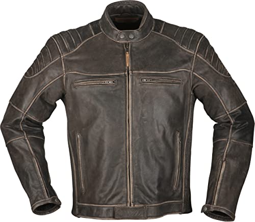 Modeka Vincent Aged Motorrad Lederjacke Braun XXL