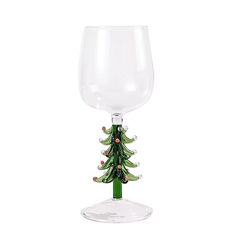 Weihnachts Glaskelch Weinbecher Mit Weihnachtsbaum Figur Trinkbecher Stielloses Glas Urlaubsspaß Neuheit Geschenk Für Frauen