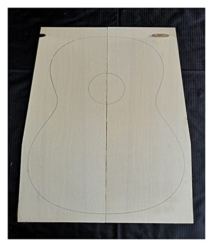 Gitarrenkörper Klassisches Gitarre-Panel-Furnier-Fichte-Gitarrenmaterial Gitarrenkörper (Color : 3/4)