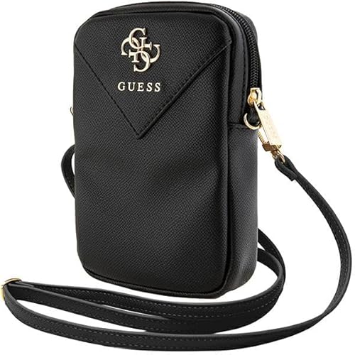 CG MOBILE Guess Tasche GUWBZPGSTEGK Schwarz Zip Triangle 4G