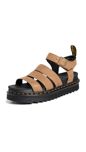 DR. MARTENS Plateausandale "Blaire Hydro", Sommerschuh, Sandalette, Plateauabsatz, mit Schnallenverschluss