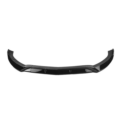 Splitter Für Benz Für C-Klasse W205 Sport 2015-2018 C180 C200 C300 2016 2017 Schwarz Glänzend Unterkörpersplitter Frontspoiler Stoßstangenlippe Frontlippe(Glossy Black)