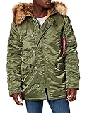 Alpha Industries Herren N3B VF 59 Winterjacke für Damen Mantel, Sage-Green, Medium