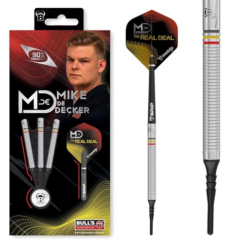 Bull's Mike De Decker Dart, Silber, 18 g