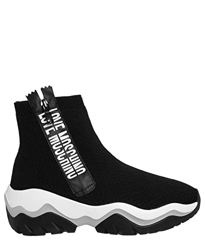 Love Moschino Damen Ja15554g1gizp00036 W.Sneakers, Schwarz, 36 EU