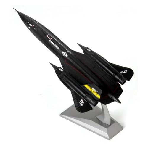 Aerobatic Flugzeug Flugzeugmodell 1:144 SR-71A Lockheed Blackbird Flugzeug Legierungsmodell Druckguss 1:144 Metallflugzeuge