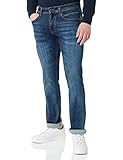 camel active Herren Regular Fit 5-Pocket Jeans aus Baumwolle 32 Blau menswear-35/32