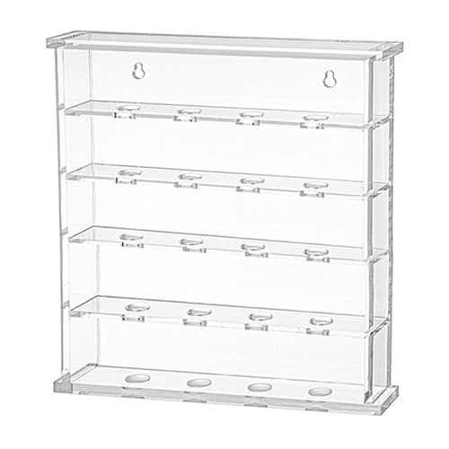 Zkydhbd Vitrine Wandmontiertes Acryl Display Rack Durchsichtige Vitrine Display Ständer