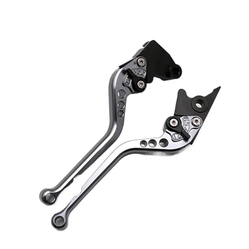 Motorrad Bremshebel Für Speed ​​Für Triple Für Thruxton Für Daytona 955i 600 650 Motorrad Lange/Kurze Bremskupplungshebel BremsKupplungshebel(Long Titanium)