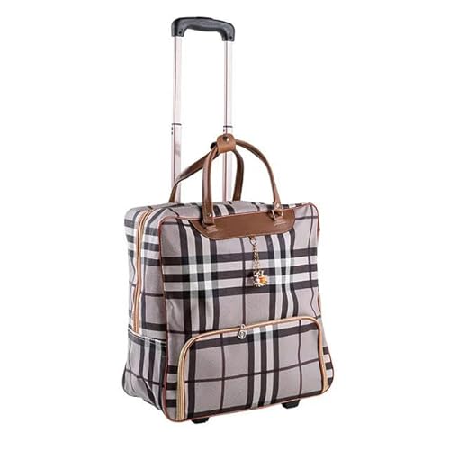 Reisetasche Frauen Reisegepäck Trolley Bag Wheeled Koffer Business Boarding Bag Travel Trolley Gepäckbeutel-Stil 10