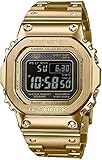 Casio Herren Digital Quarz Uhr mit Edelstahl Armband GMW-B5000GD-9ER