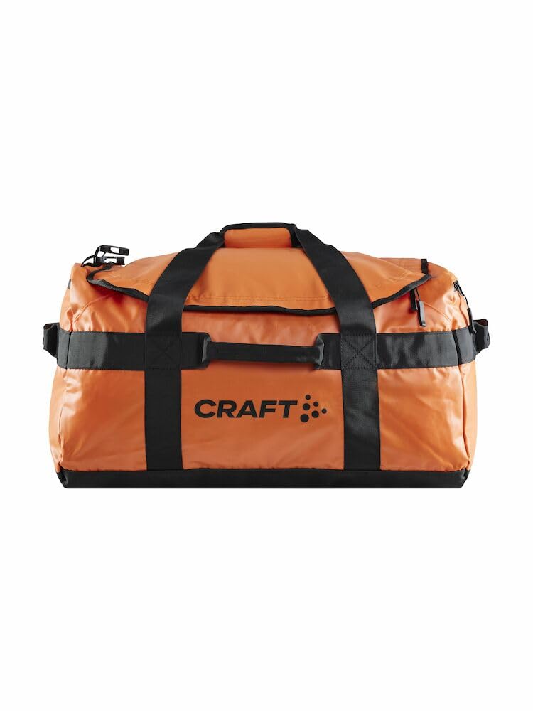 Craft ADV ENTITY DUFFEL 70 L | Duffle Bag Damen und Herren | Chestnut | Wasserdichte Reißverschlüsse | Verstellbare Schultergurte | Sporttasche Herren und Damen mit Wetterschutzklappe