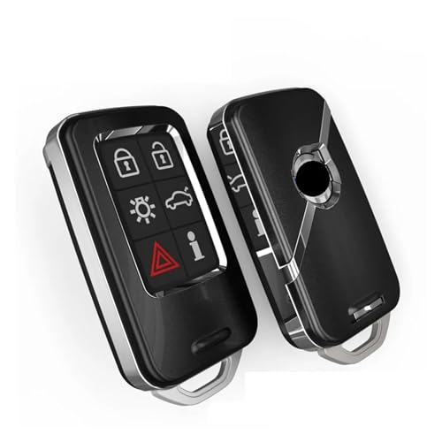 Schlüsselbox Cover Für Volvo Für S60L Für S80L Für XC60 Für S60 Für V60 Schutzabdeckung Für Autoschlüssel Auto-Smart-Key-Gehäuseabdeckungen Schlüsselhülle Cover(2)