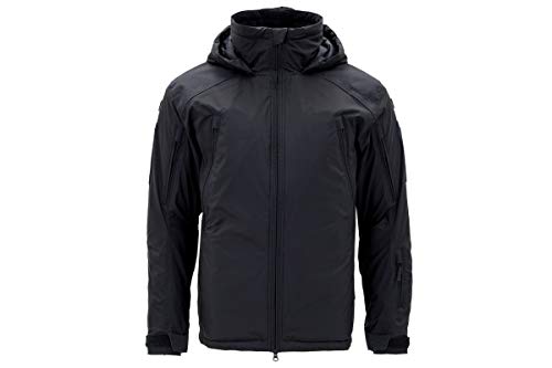 Carinthia MIG 4.0 Jacket 2019 - Winddichte, Wasserabweisende Winter-Jacke dick gefütterte, Ultra leichte Thermo-Jacke mit Kapuze (Schwarz, XL)