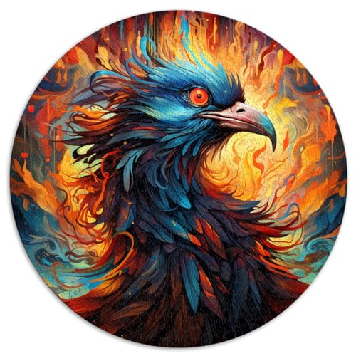 Puzzle Phoenix 1000-teiliges Puzzle für Erwachsene 26,5 x 26,5 Zoll Puzzles Geschenke Spaß bei Aktivitäten zu Hause, Geburtstagsgeschenk, Reisegeschenke,