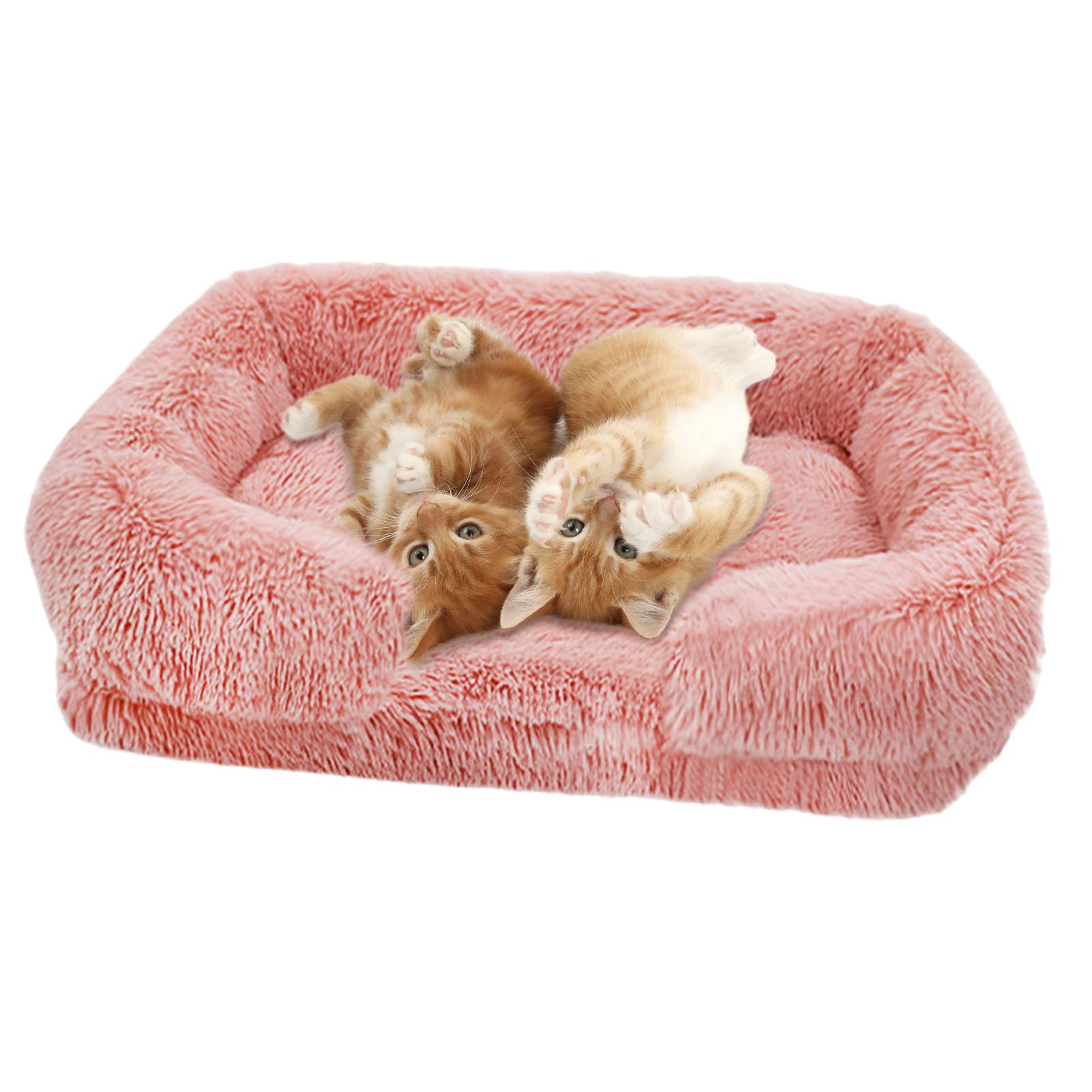 Große Hundebetten, Eier-Baumwoll-Haustiermatratze, Plüsch-Haustier-Hundesofabett mit waschbarem Bezug, orthopädische Couch, Haustierbett, Winter, warmes Katzenbett, Kuschelbett weich, Donut-Hundebett,