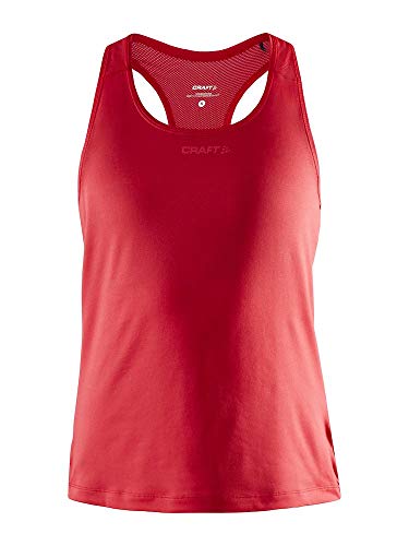 Craft Damen ADV Essence Singlet Trägershirt, Bright Red, XL