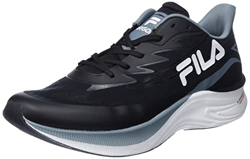 FILA Herren Argon Laufschuh, Black-Phantom, 43 EU