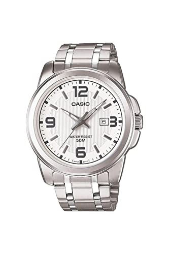 Casio Uhr Classic versilbert